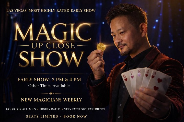 Magic Up Close Early Show at Las Vegas Magic Theater - Photo 1 of 6